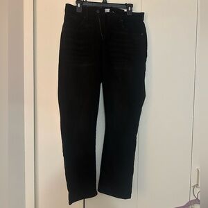 LOFT Curvy Black Jeans